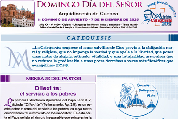 7 de diciembre de 2025 Domingo día del Señor