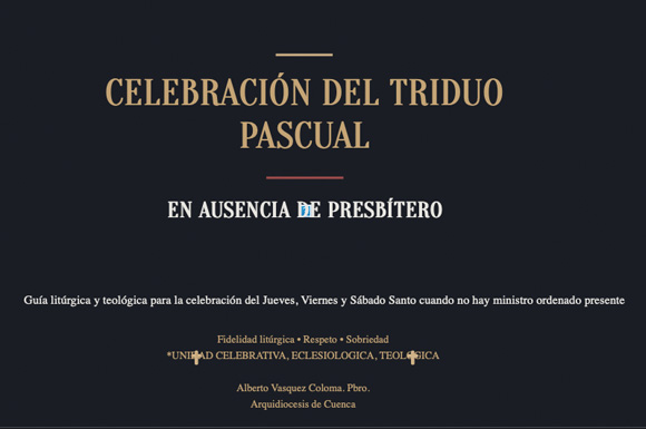 Celebración del Triduo Pascual