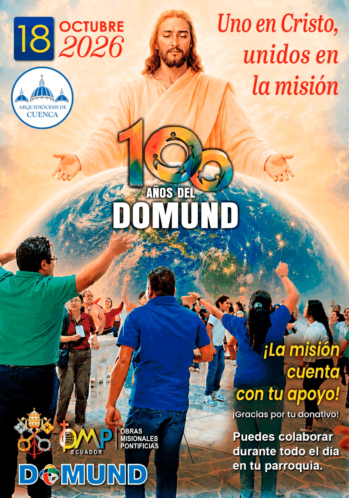 La Iglesia celebra el Domingo Mundial de las Misiones, DOMUND
